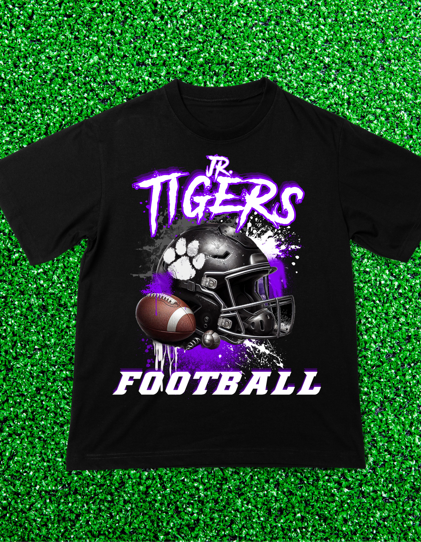 JR. TIGERS FOOTBALL-HELMET